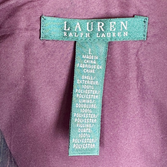 Lauren Ralph Lauren Plaid Quilted Vest - Picture 3 of 9